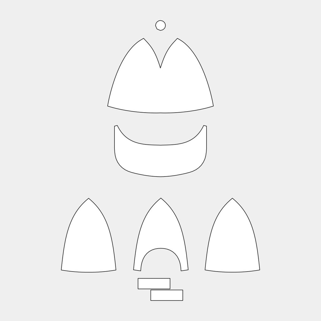 Baseball Cap Pattern (CAP) - Kit Designer