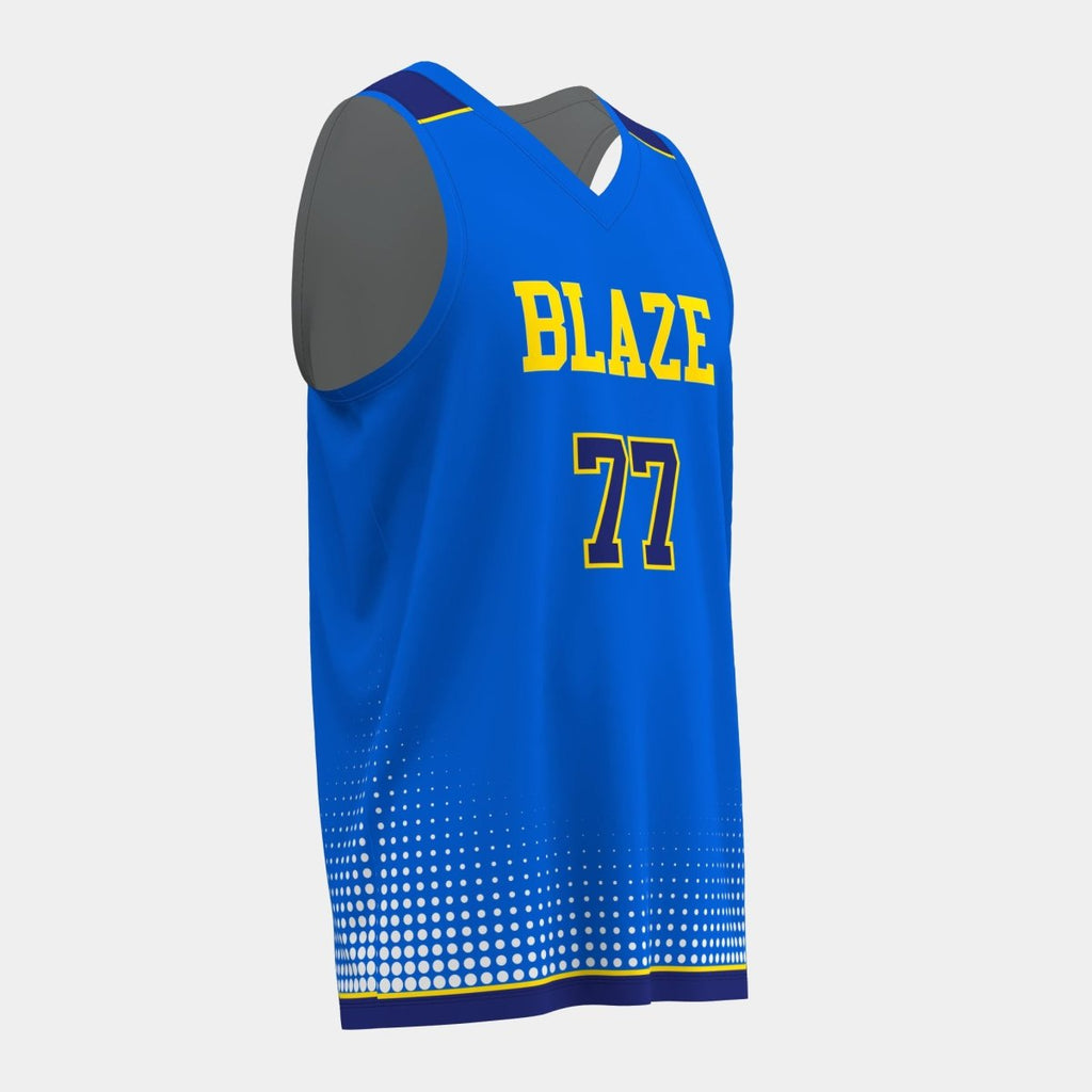 Blaze Basketball Jersey - Kit Designer