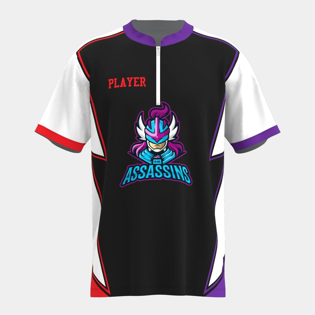 Blind Assassins Chinese Collar Tee - Kit Designer