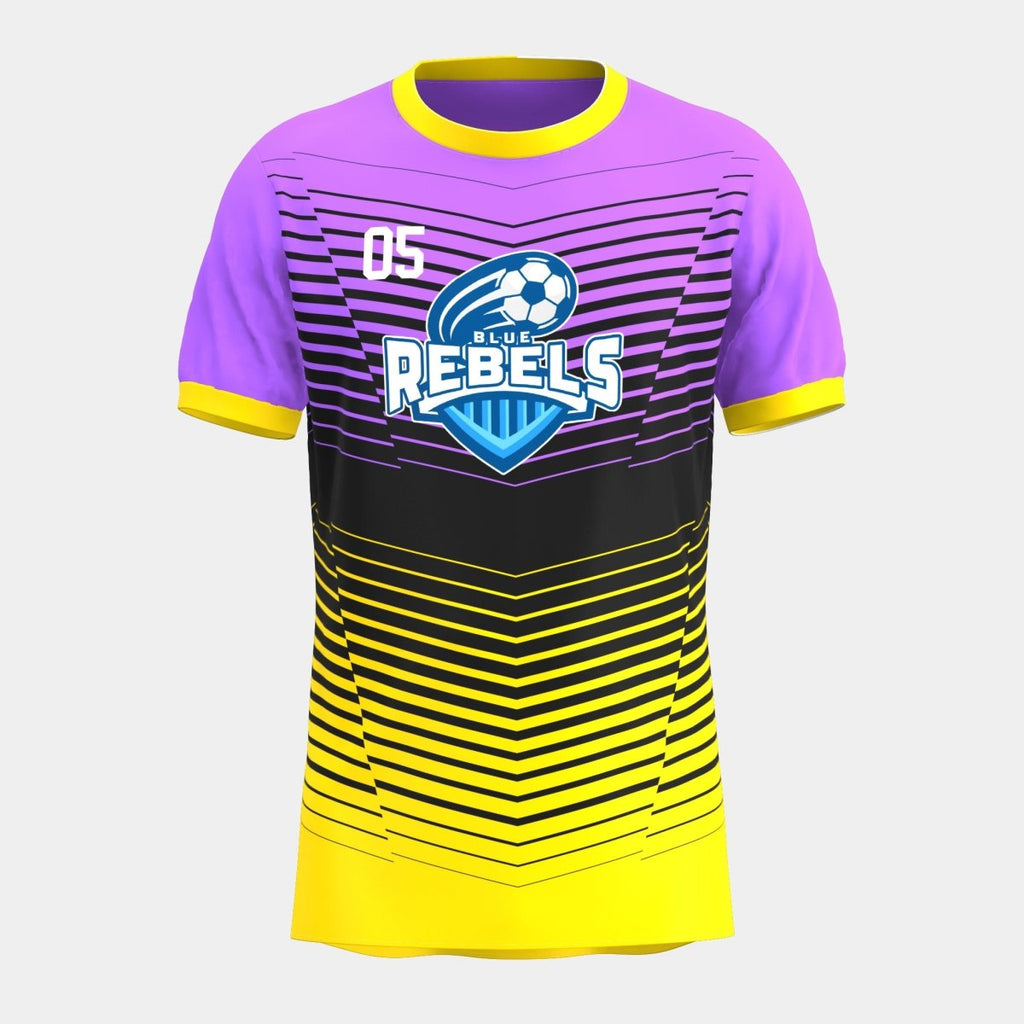 Blue Rebels Soccer Shirt - Kit Designer