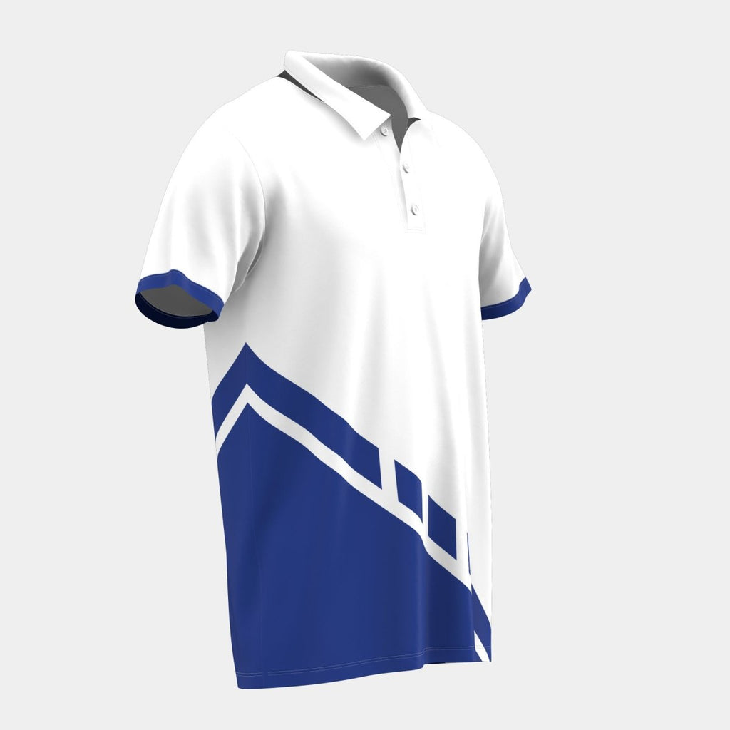 Blue Stride Polo Shirt - Kit Designer