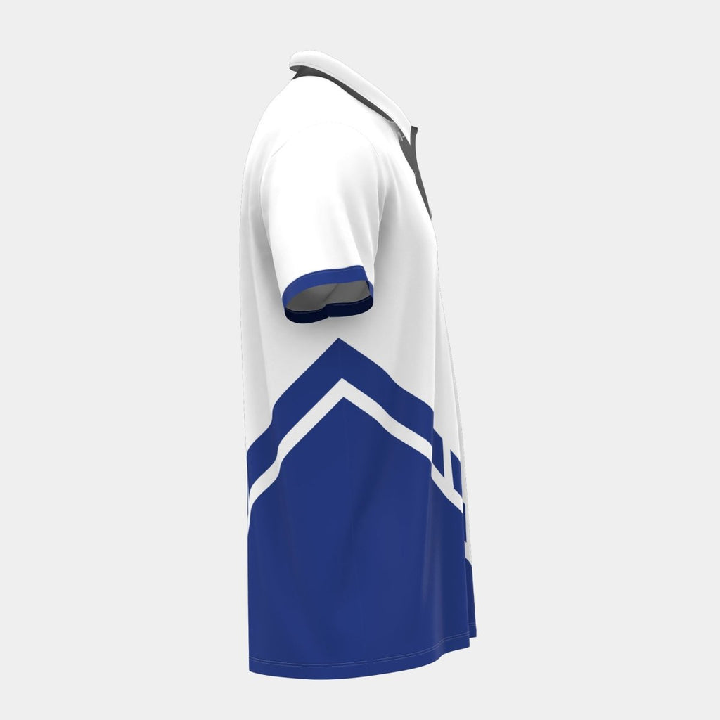 Blue Stride Polo Shirt - Kit Designer