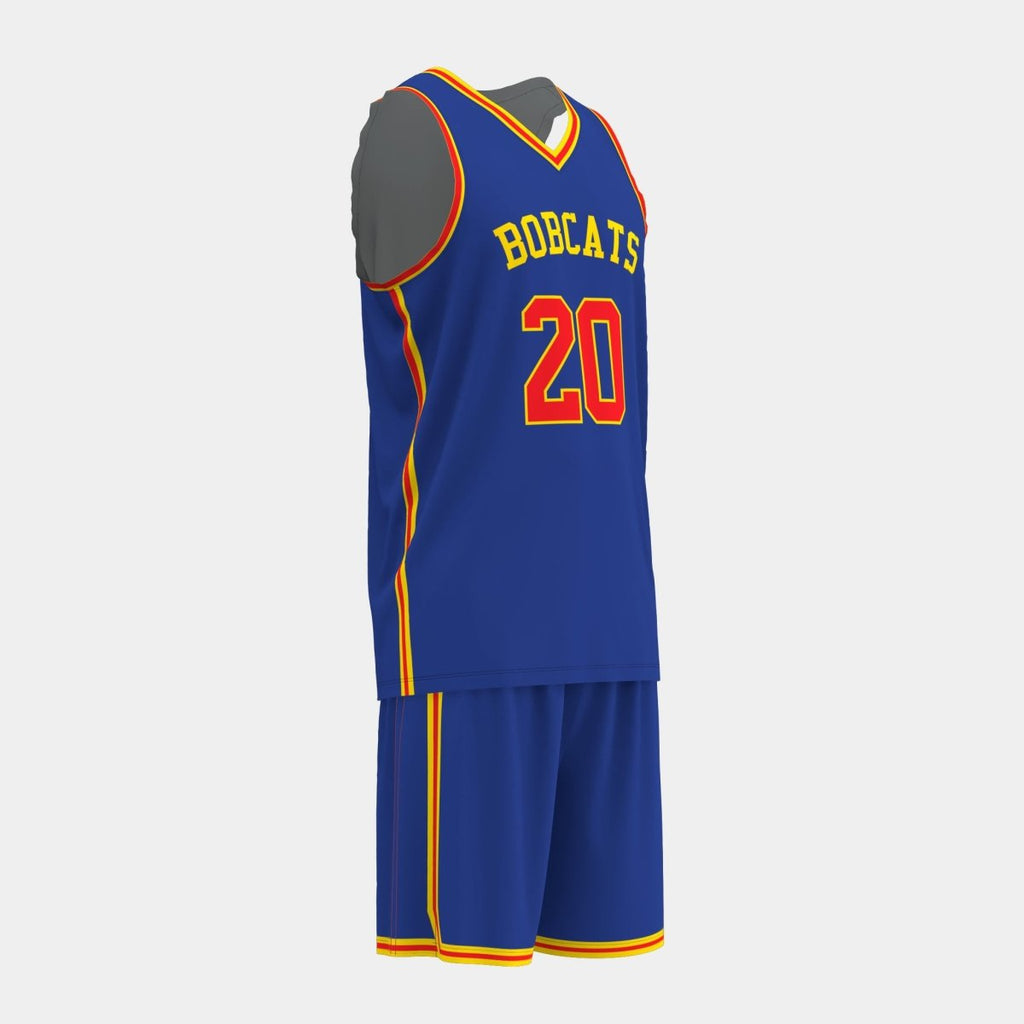 Bobcats Basketball Jersey Set - Kit Designer
