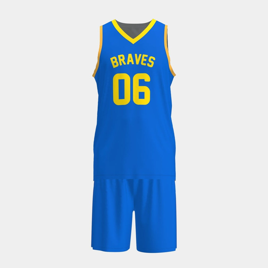 Braves Basketball Jersey Set - Kit Designer