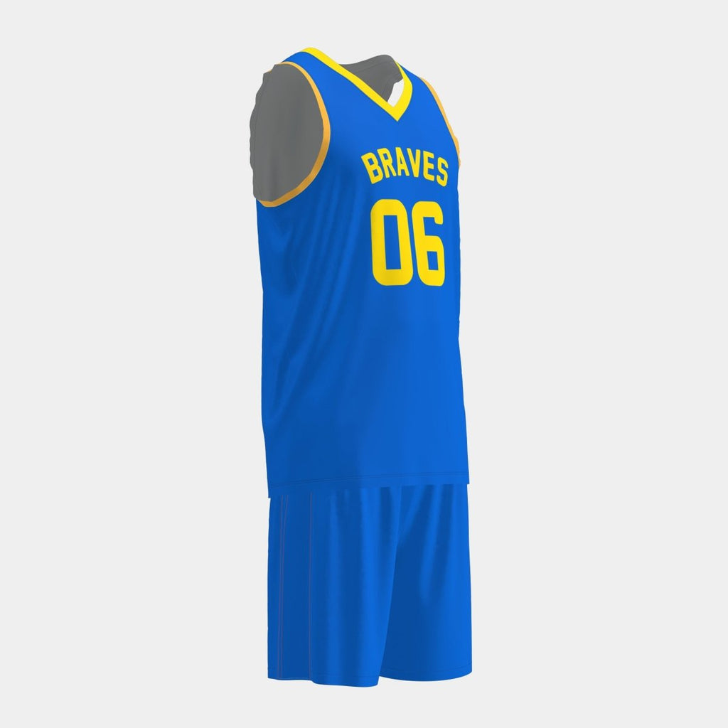 Braves Basketball Jersey Set - Kit Designer