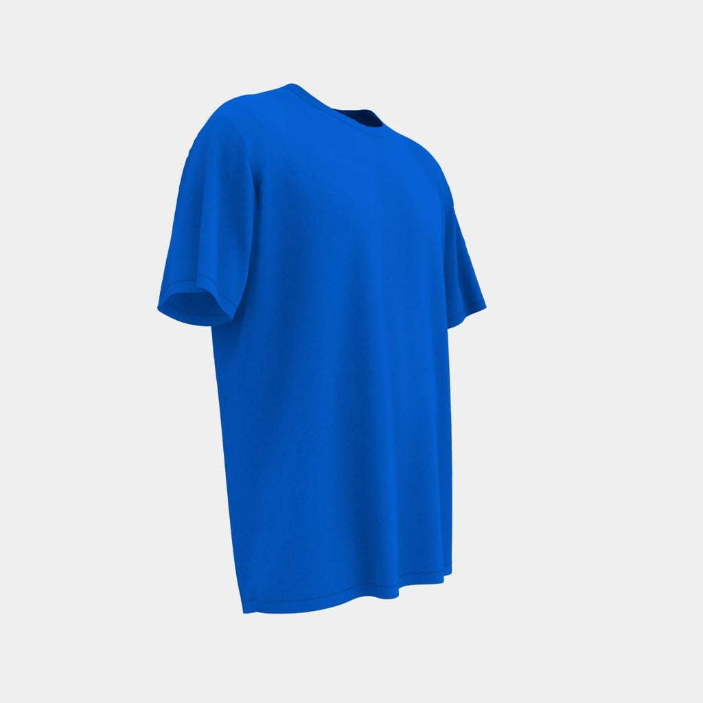Crew Neck Tee with Drop Tail from Kids to Adult - Kit Designer