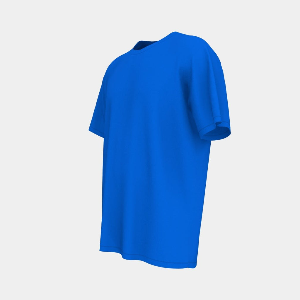 Crew Neck Tee with Drop Tail from Kids to Adult - Kit Designer