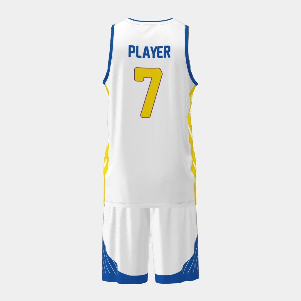 Crusaders Basketball Jersey Set - Kit Designer