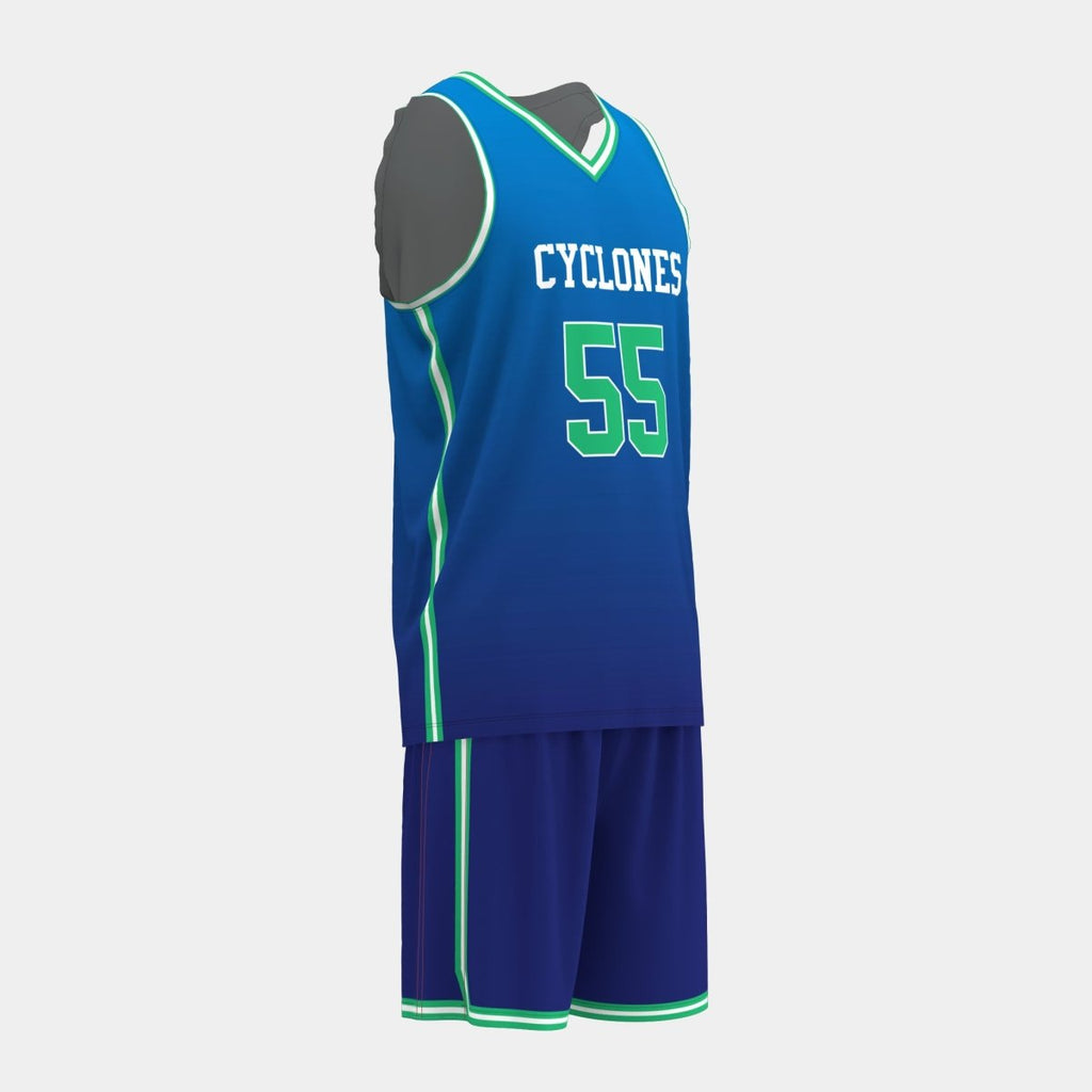 Cyclones Basketball Jersey Set - Kit Designer