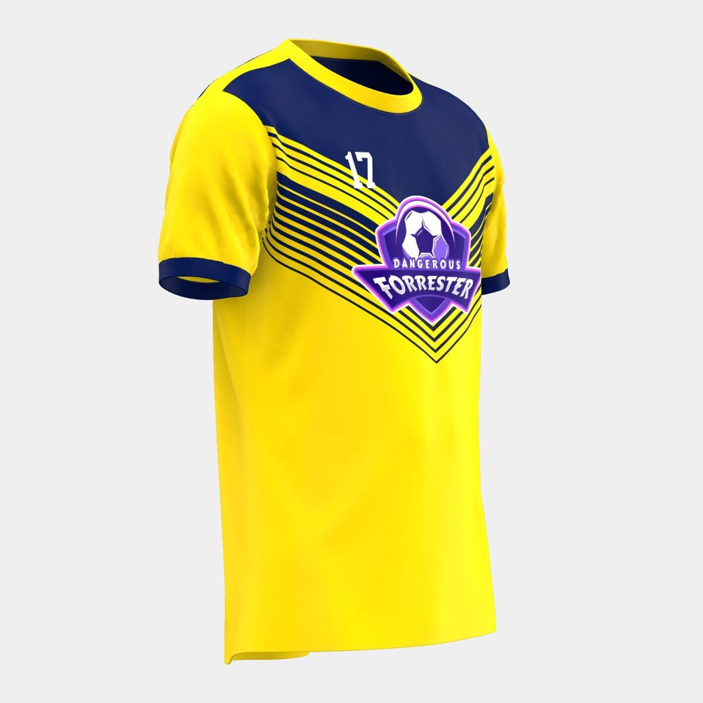 Dangerous Forrester Soccer Shirt - Kit Designer