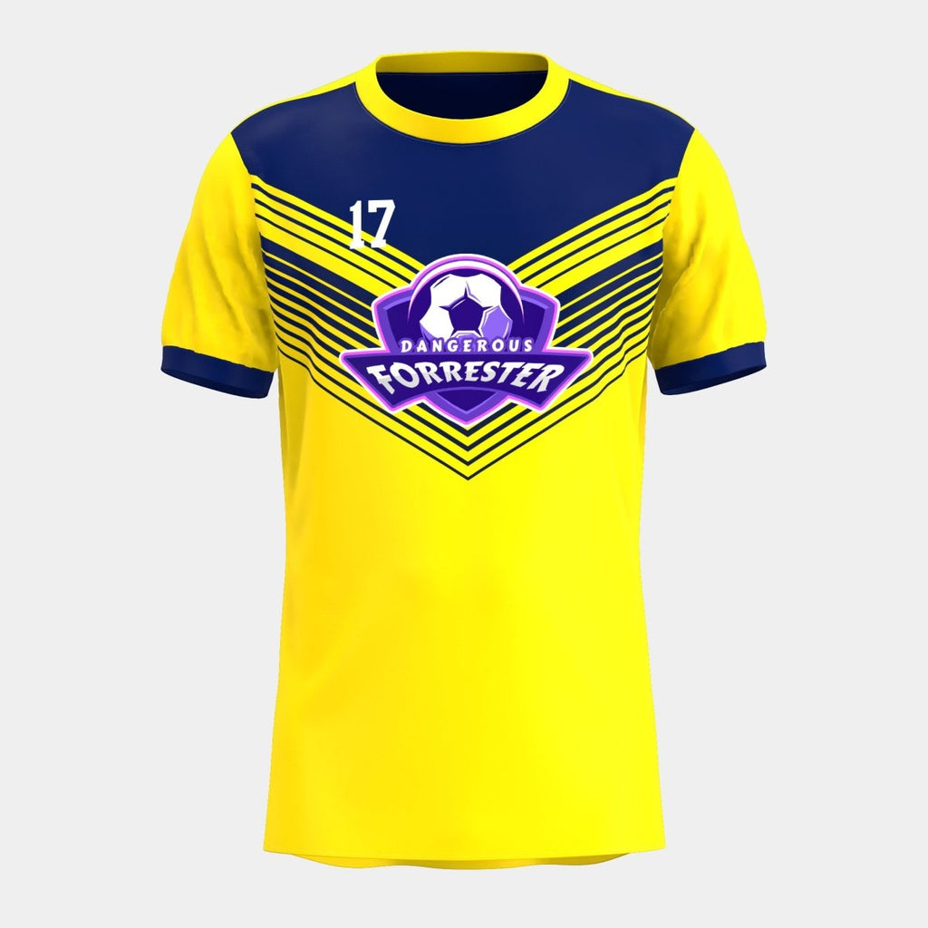 Dangerous Forrester Soccer Shirt - Kit Designer