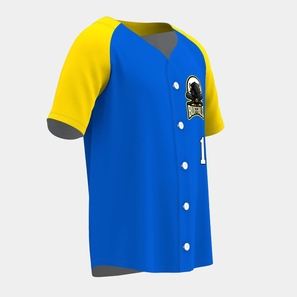 Design 1 Men's Baseball Jersey - Kit Designer