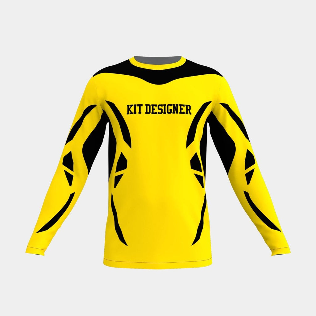 Design 10 Men's Long Sleeve Shirt - Kit Designer