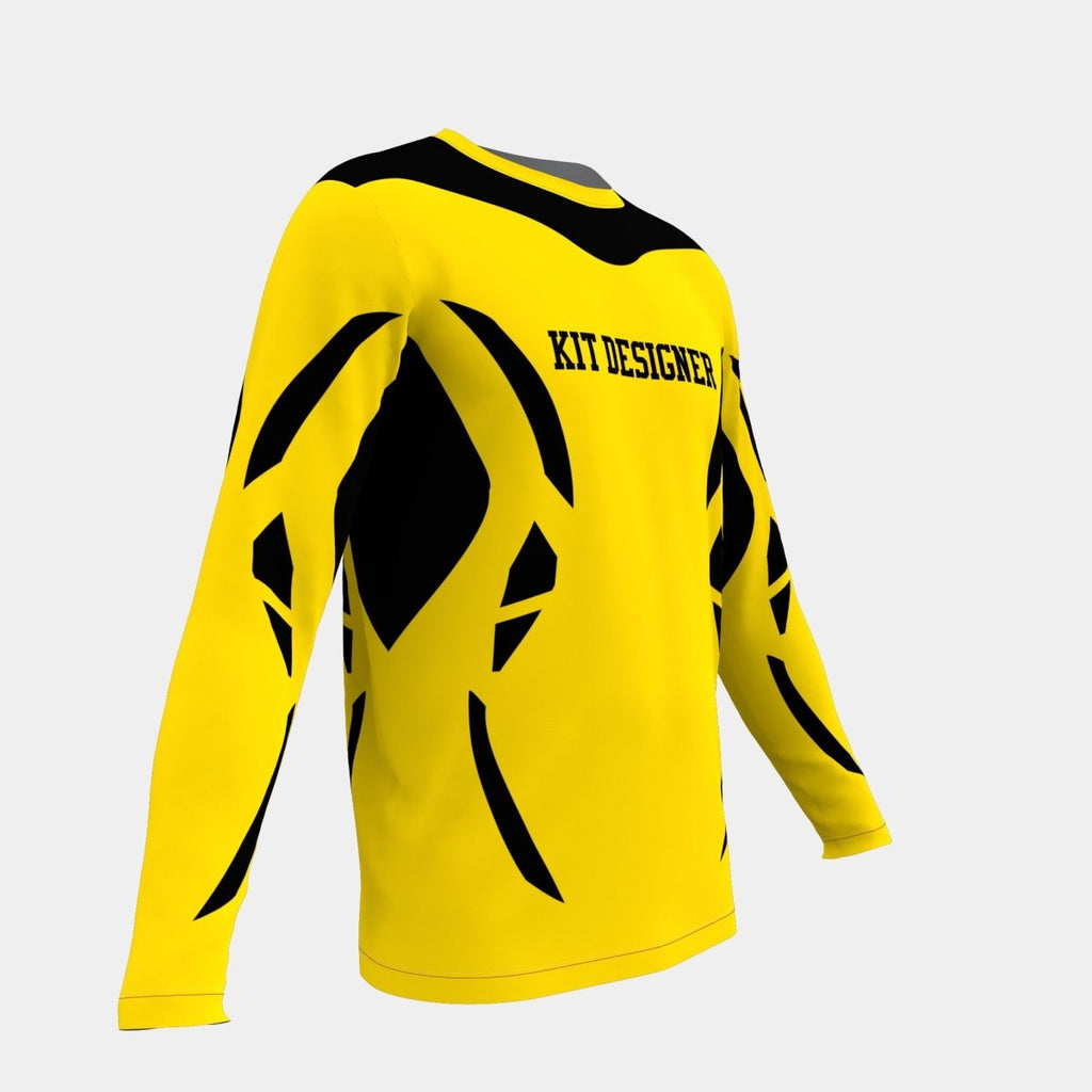 Design 10 Men's Long Sleeve Shirt - Kit Designer