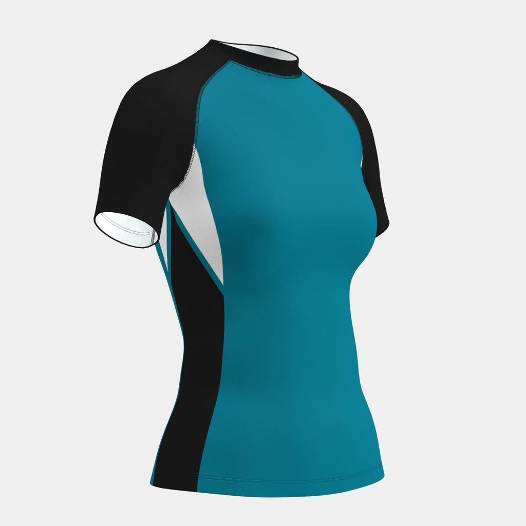 Design 10 Women's Rash Guard Short Sleeve - Kit Designer