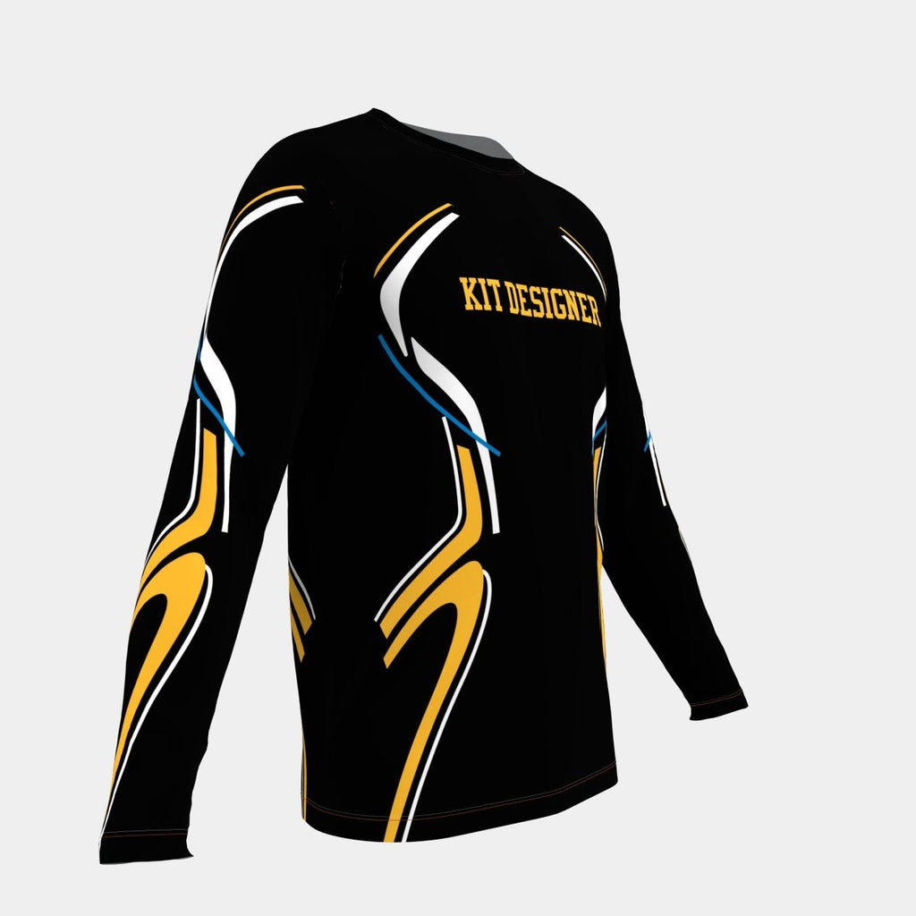 Design 11 Men's Long Sleeve Shirt - Kit Designer