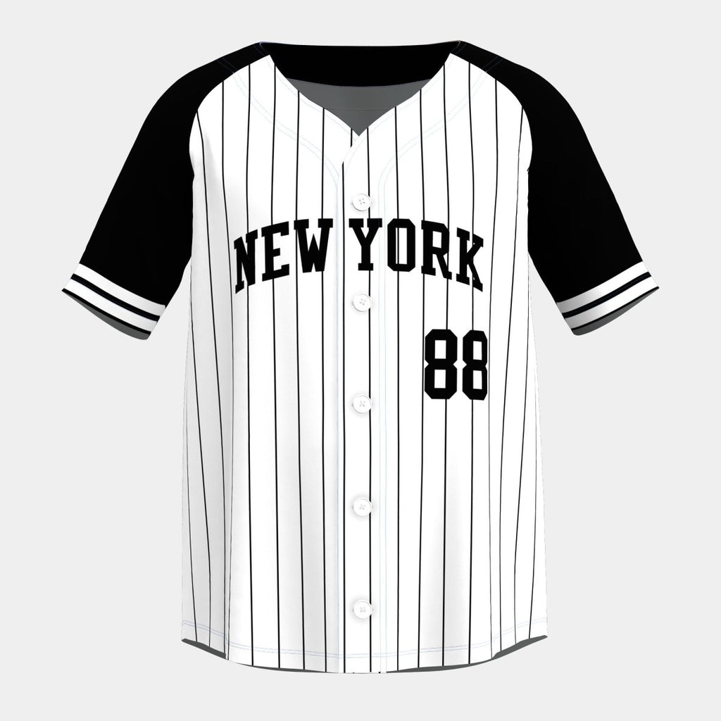 Design 12 Baseball Jersey - Kit Designer