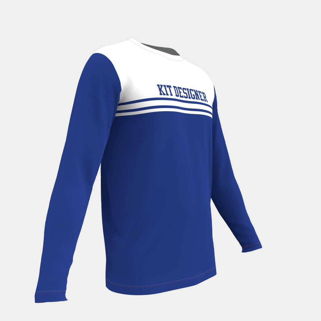 Design 12 Men's Long Sleeve Shirt - Kit Designer