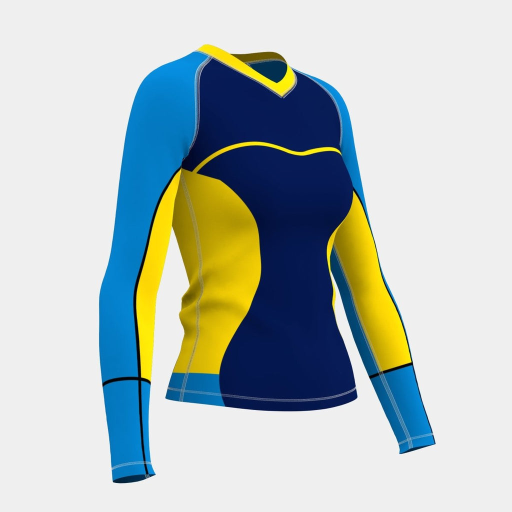 Design 12 Women's Rash Guard - Kit Designer