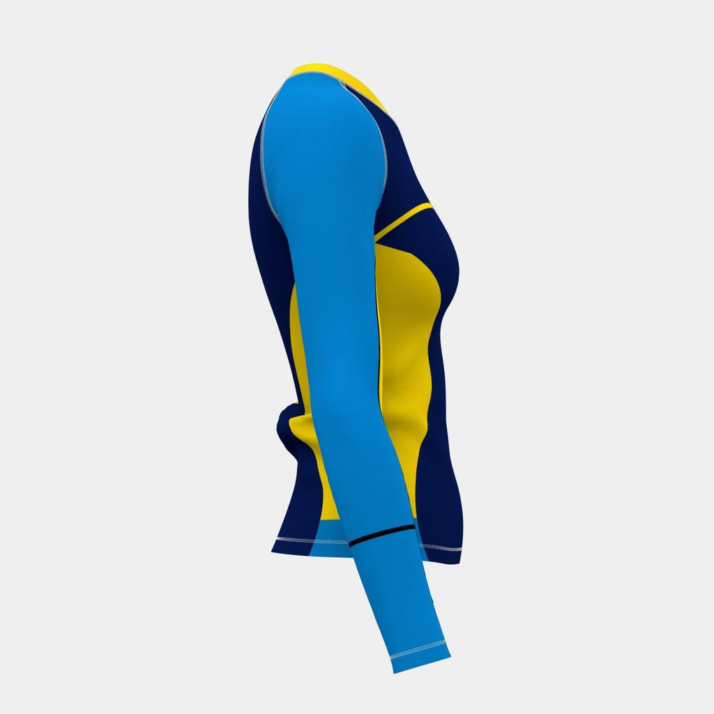 Design 12 Women's Rash Guard - Kit Designer