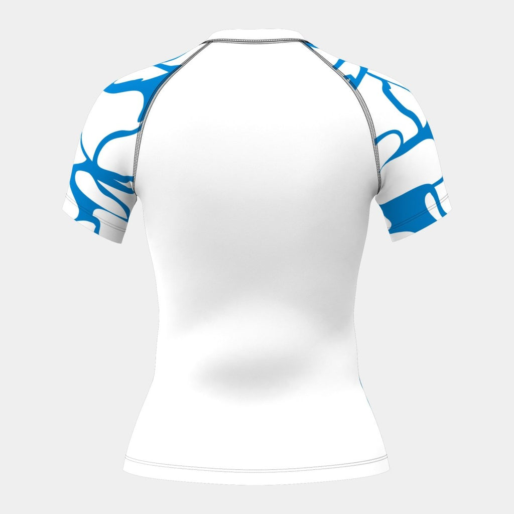 Design 12 Women's Rash Guard Short Sleeve - Kit Designer