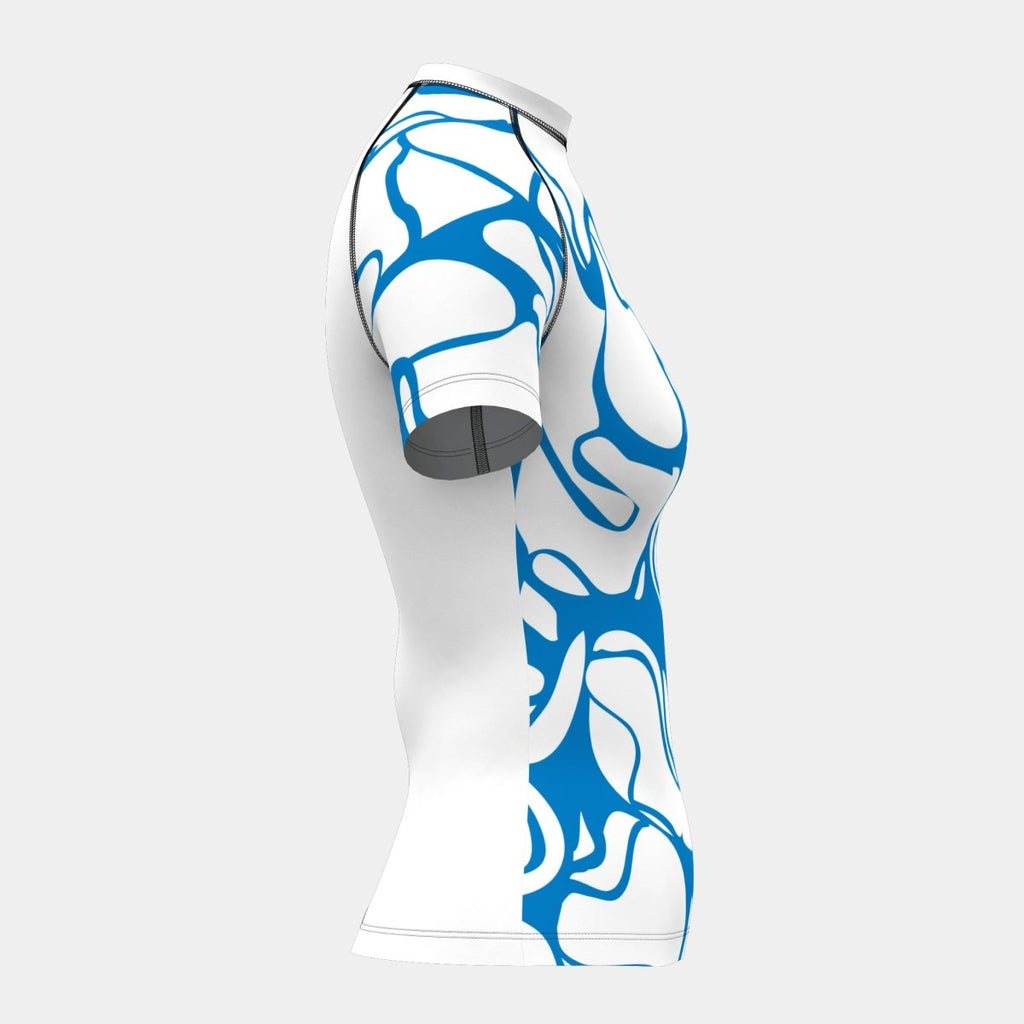 Design 12 Women's Rash Guard Short Sleeve - Kit Designer