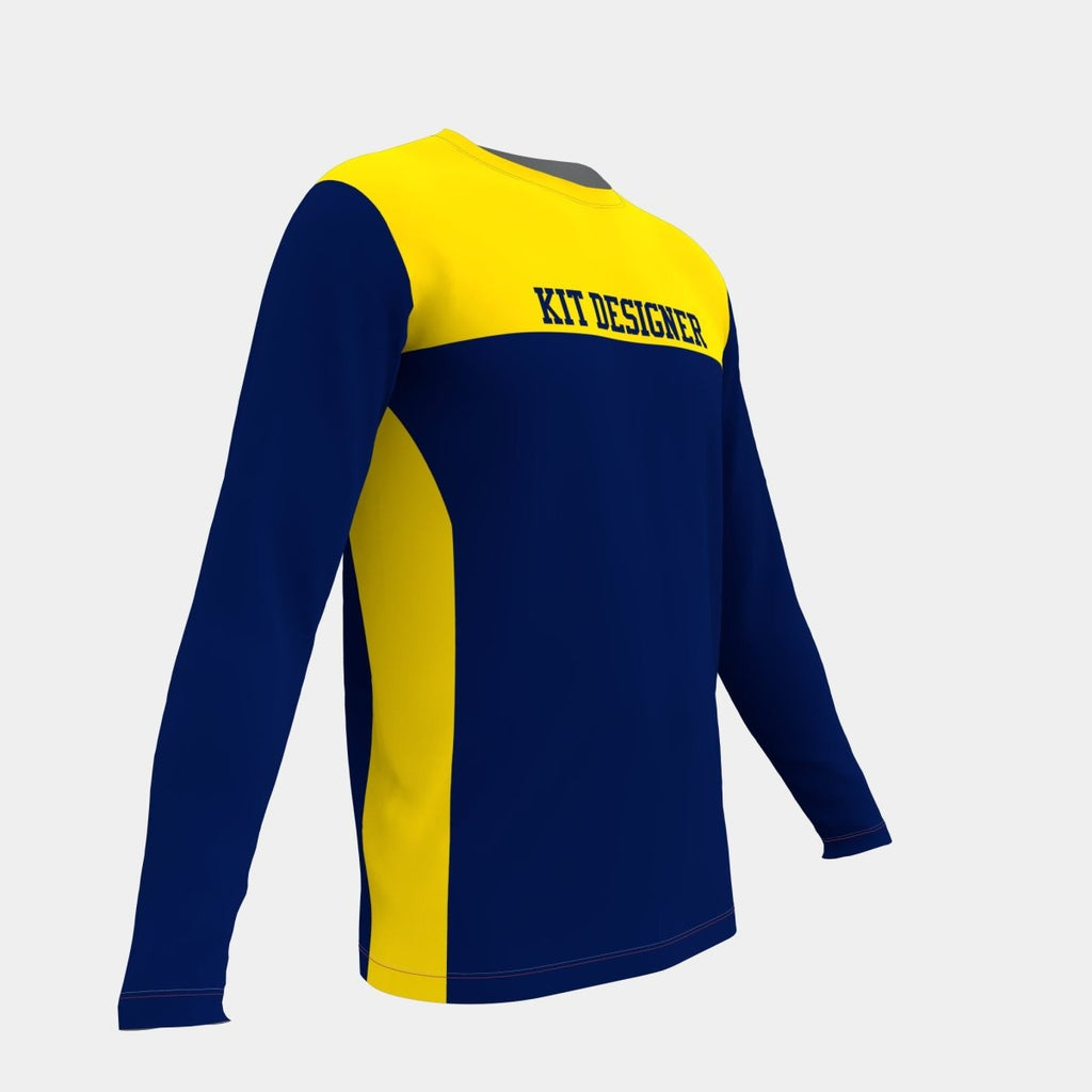 Design 13 Men's Long Sleeve Shirt - Kit Designer