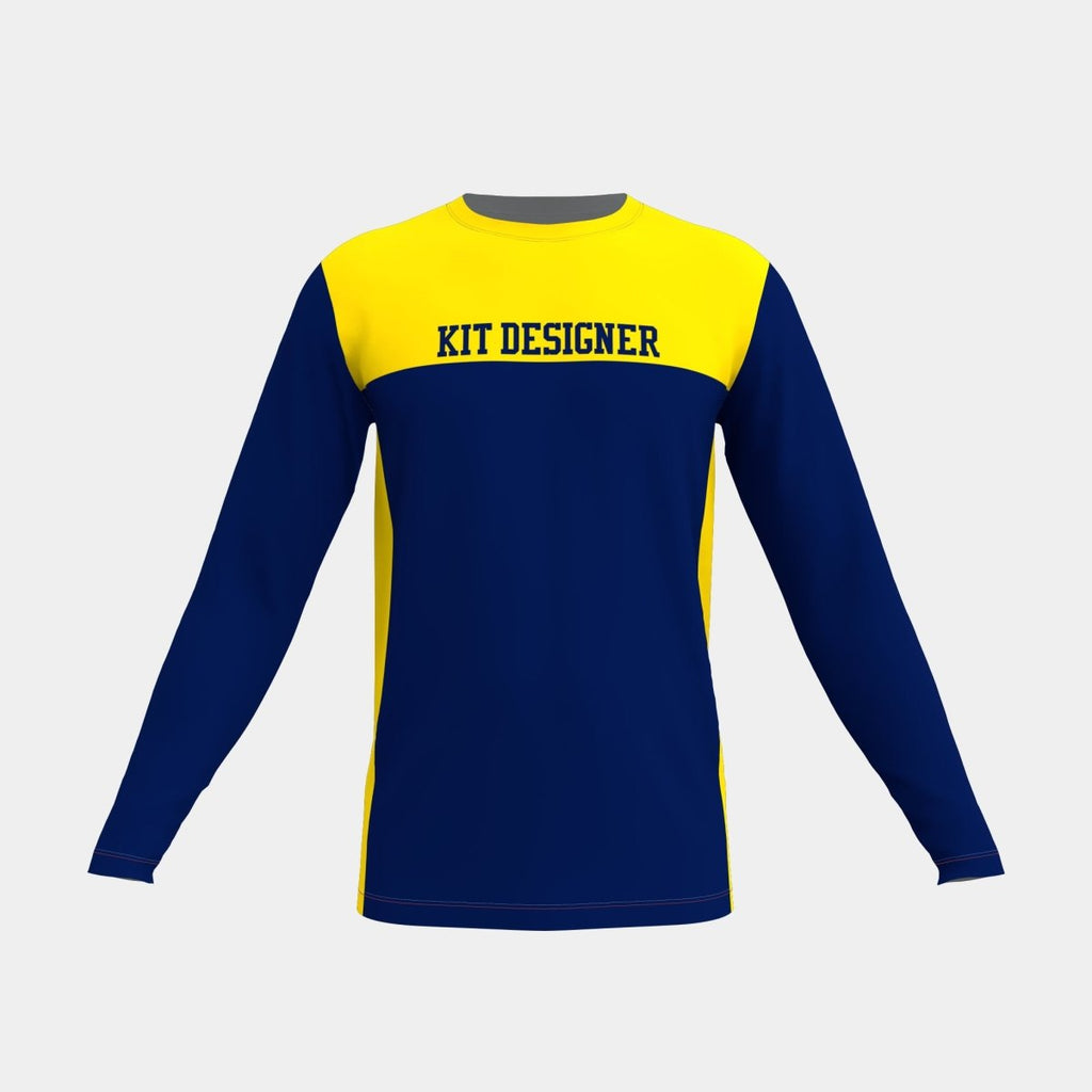 Design 13 Men's Long Sleeve Shirt - Kit Designer