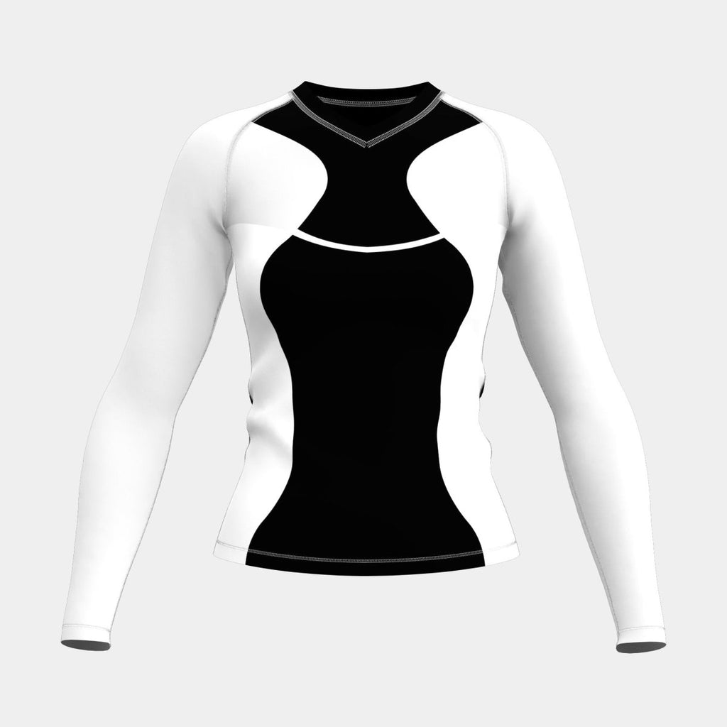 Design 14 Women's Rash Guard - Kit Designer