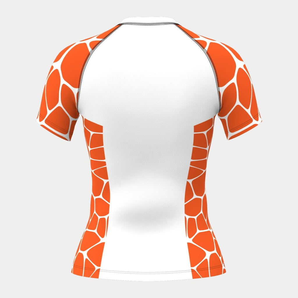 Design 14 Women's Rash Guard Short Sleeve - Kit Designer