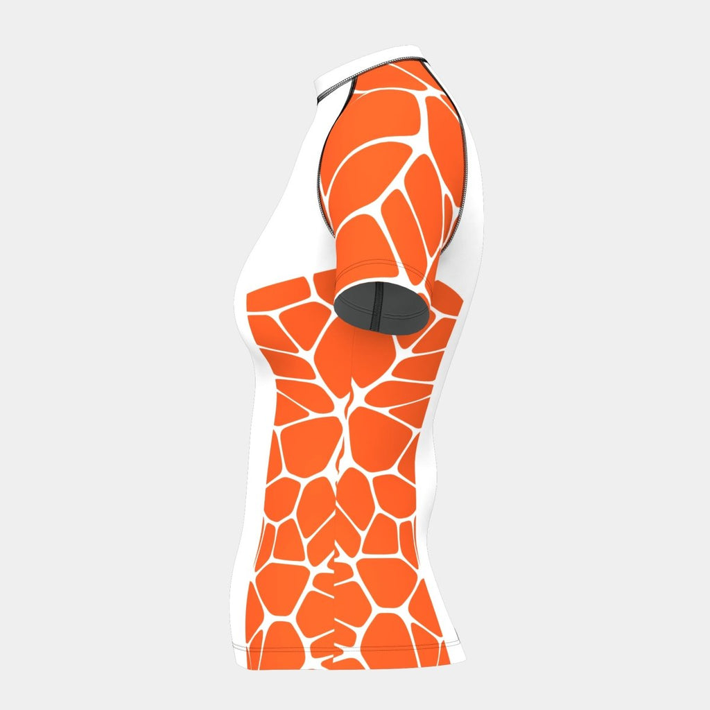 Design 14 Women's Rash Guard Short Sleeve - Kit Designer