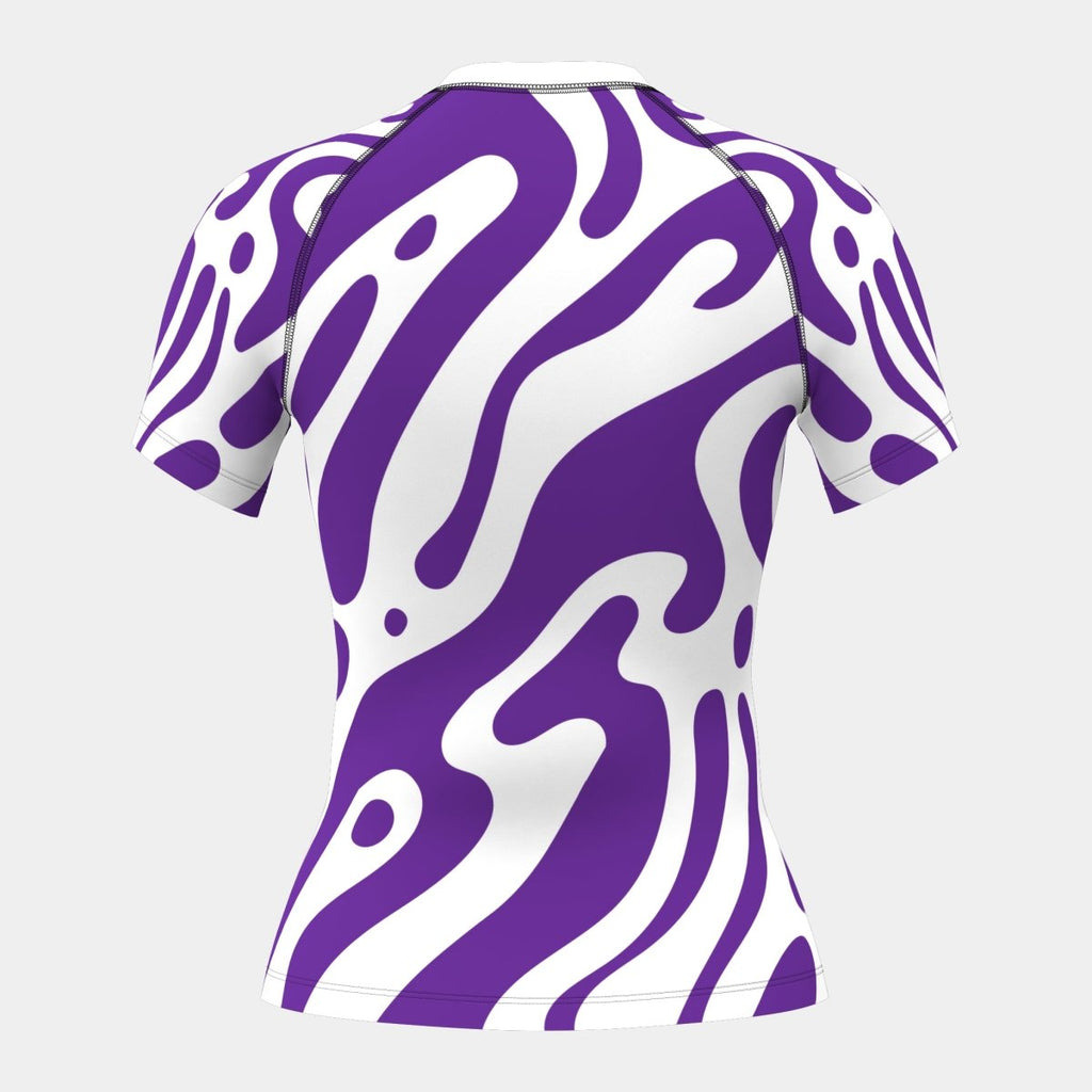 Design 16 Women's Rash Guard Short Sleeve - Kit Designer