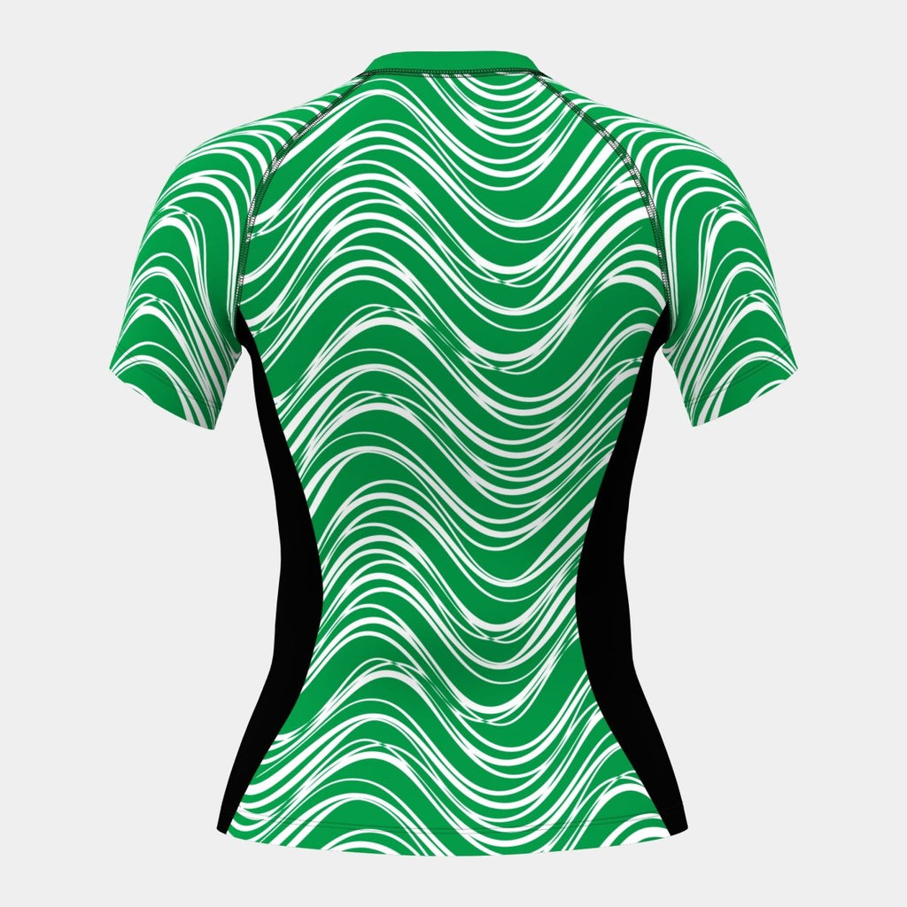 Design 17 Women's Rash Guard Short Sleeve - Kit Designer
