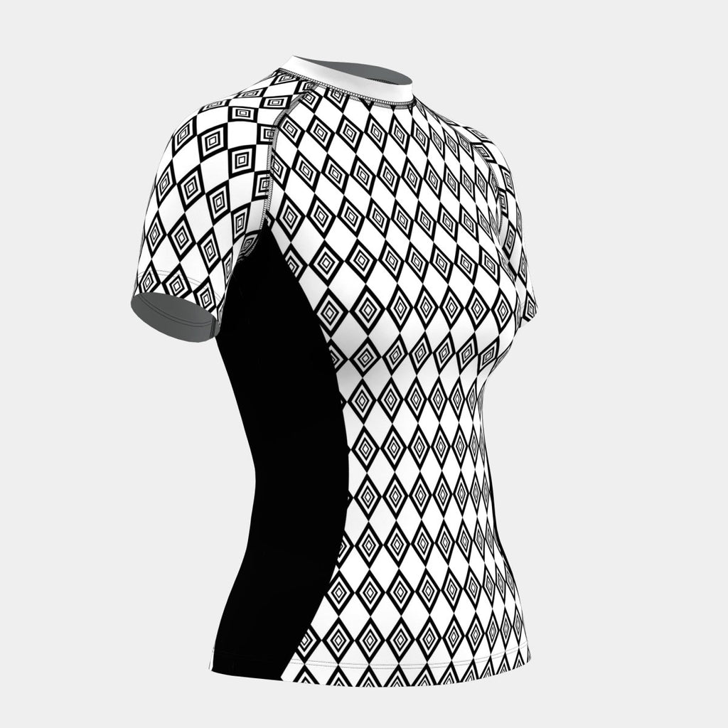 Design 18 Women's Rash Guard Short Sleeve - Kit Designer