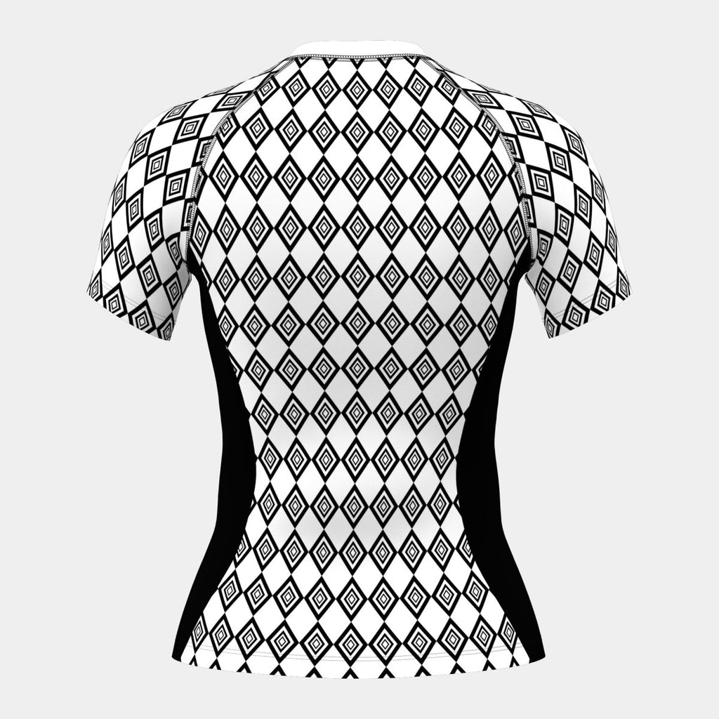 Design 18 Women's Rash Guard Short Sleeve - Kit Designer
