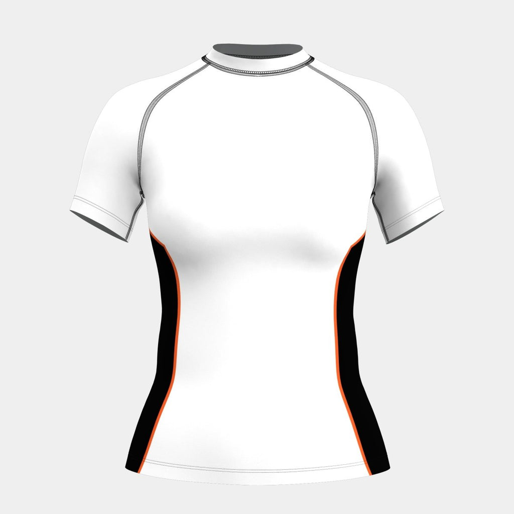 Design 19 Women's Rash Guard Short Sleeve - Kit Designer