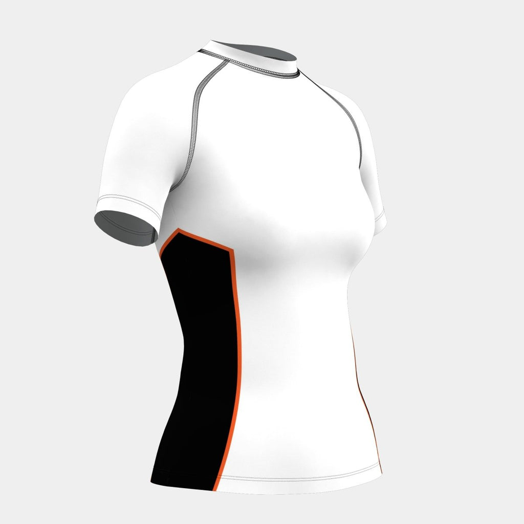 Design 19 Women's Rash Guard Short Sleeve - Kit Designer