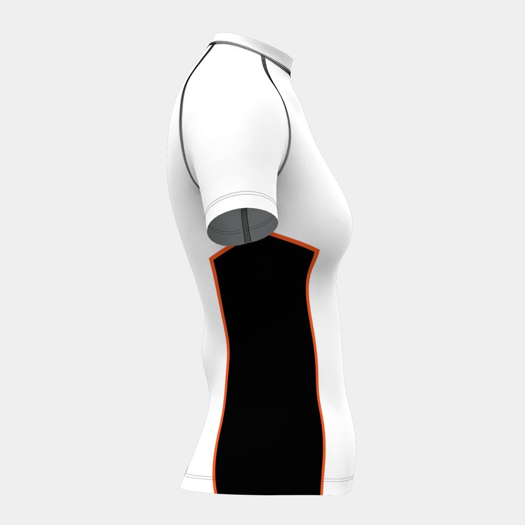 Design 19 Women's Rash Guard Short Sleeve - Kit Designer