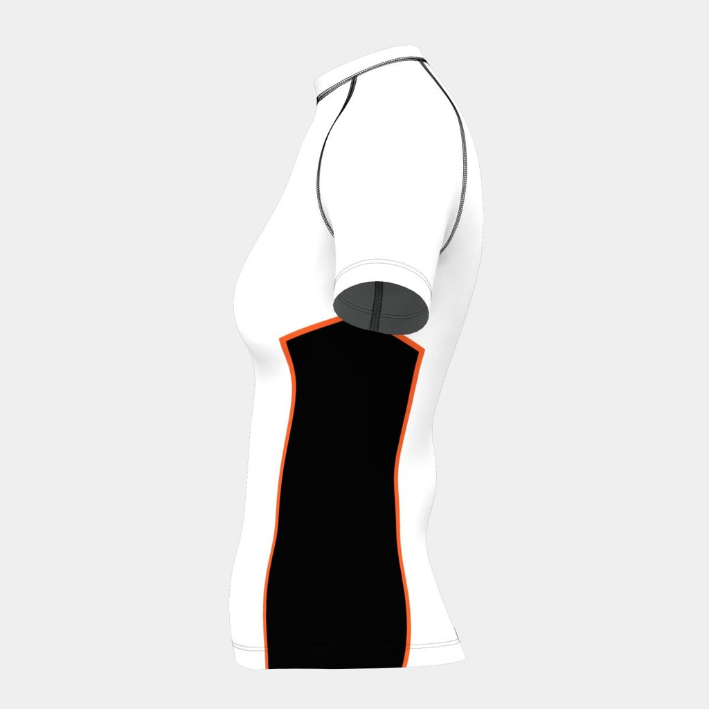 Design 19 Women's Rash Guard Short Sleeve - Kit Designer