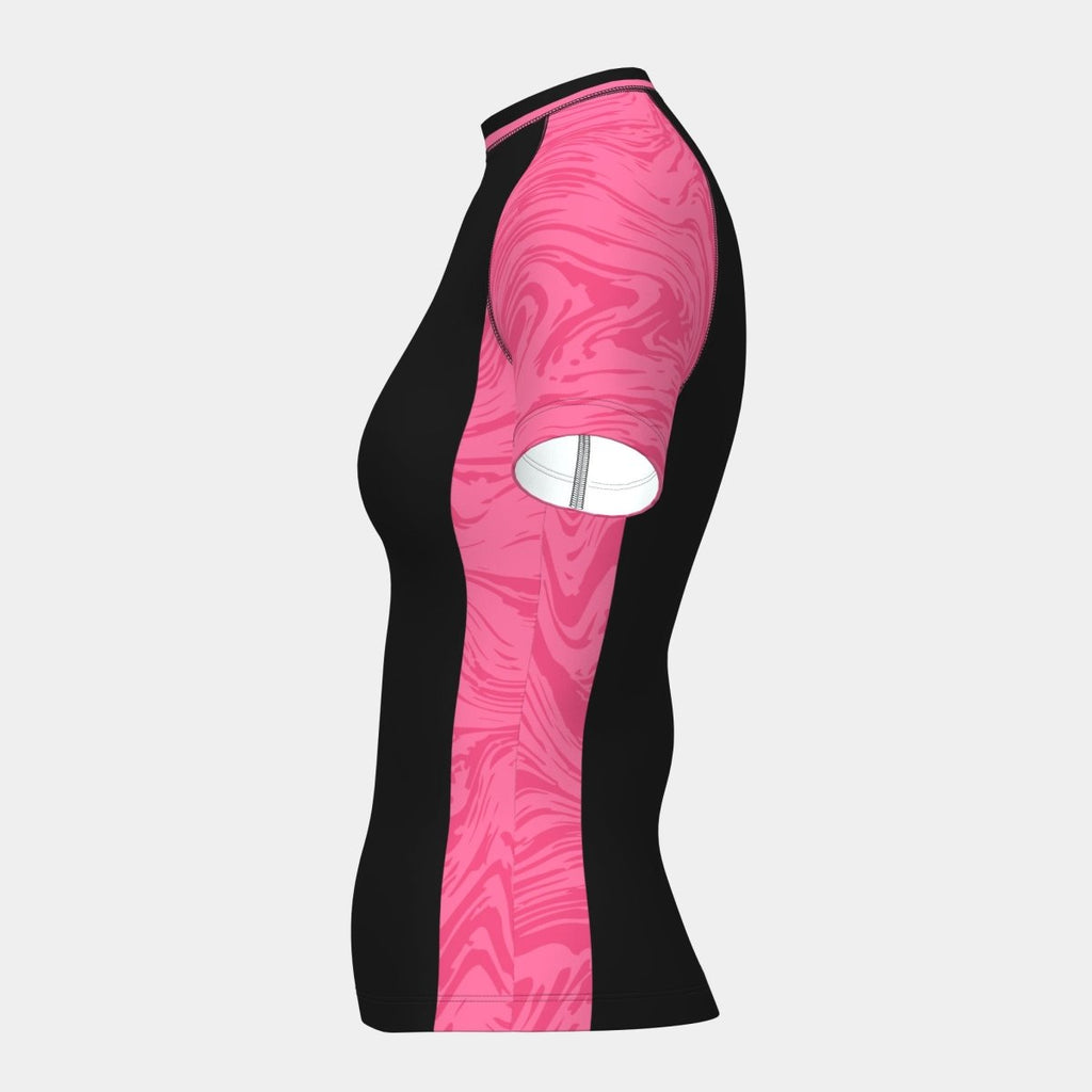 Design 2 Women's Rash Guard Short Sleeve - Kit Designer