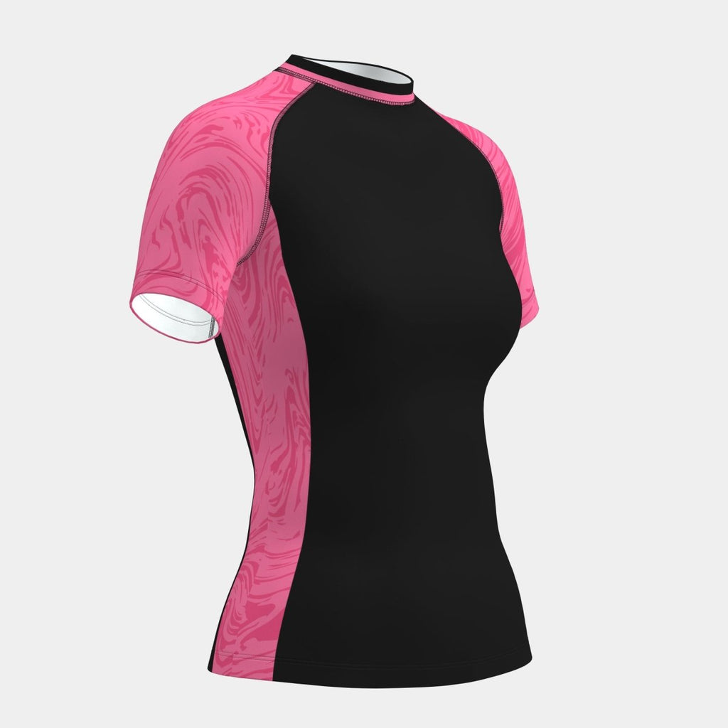 Design 2 Women's Rash Guard Short Sleeve - Kit Designer