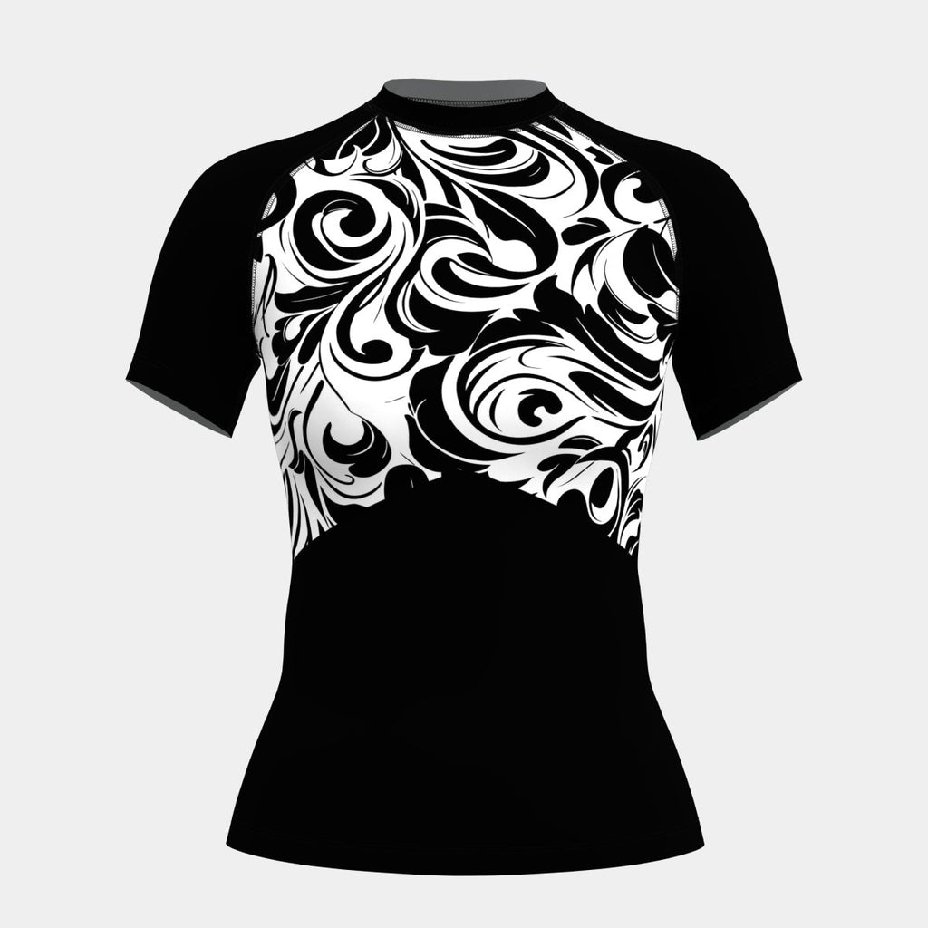 Design 23 Women's Rash Guard Short Sleeve - Kit Designer