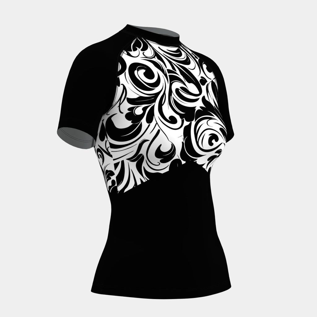 Design 23 Women's Rash Guard Short Sleeve - Kit Designer