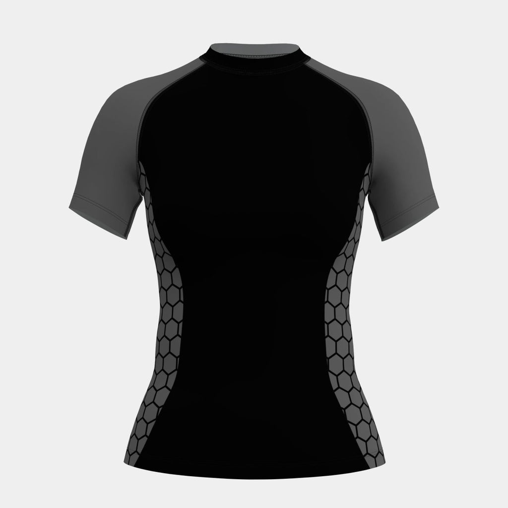 Design 25 Women's Rash Guard Short Sleeve - Kit Designer