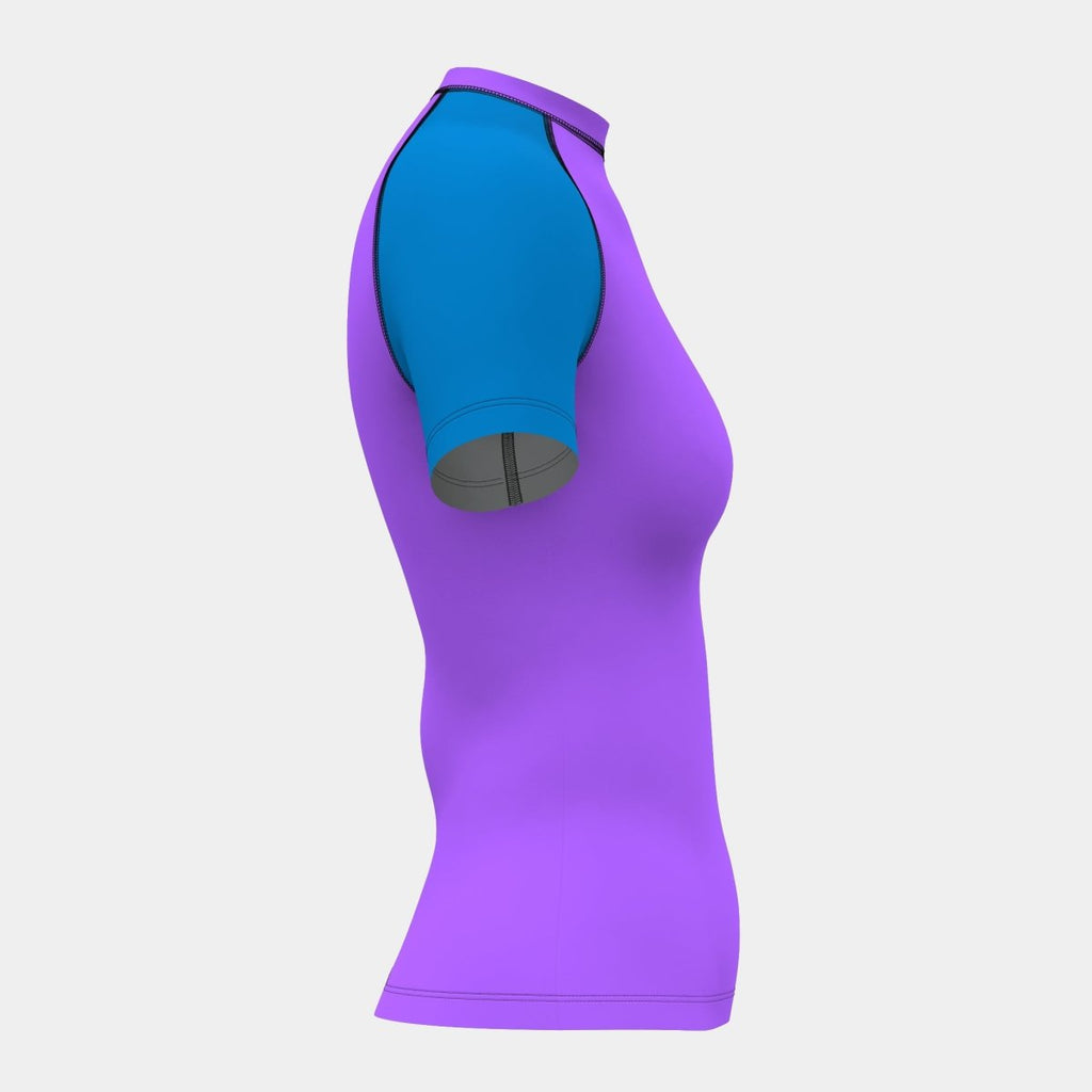 Design 27 Women's Rash Guard Short Sleeve - Kit Designer