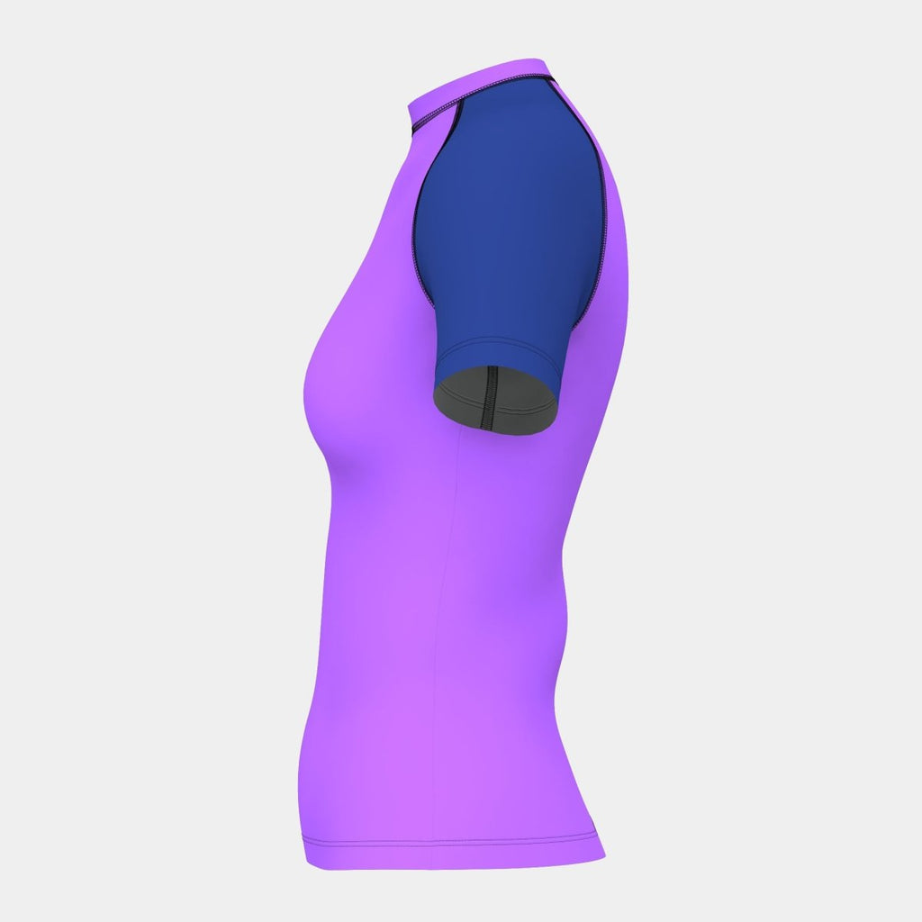 Design 27 Women's Rash Guard Short Sleeve - Kit Designer