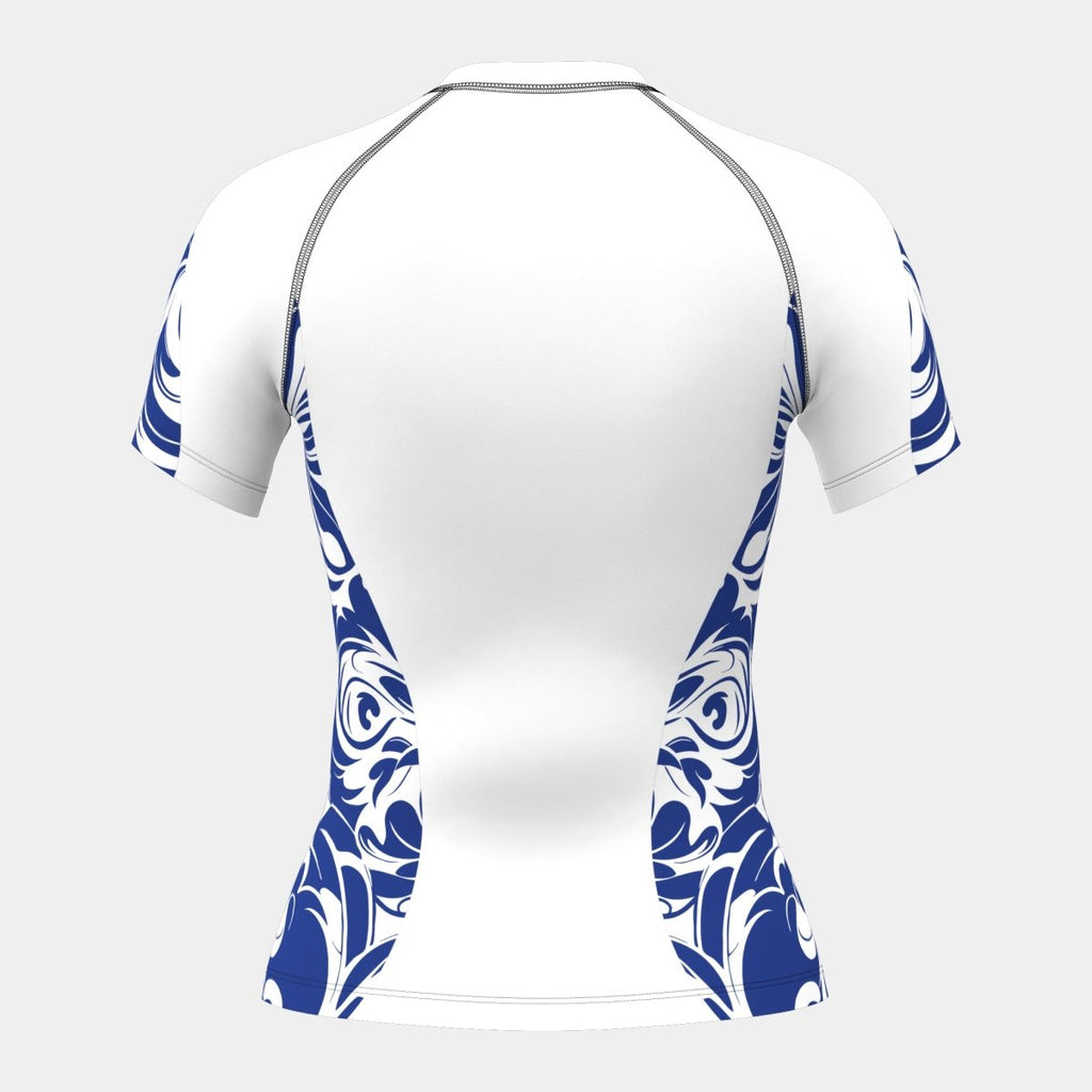 Design 28 Women's Rash Guard Short Sleeve - Kit Designer