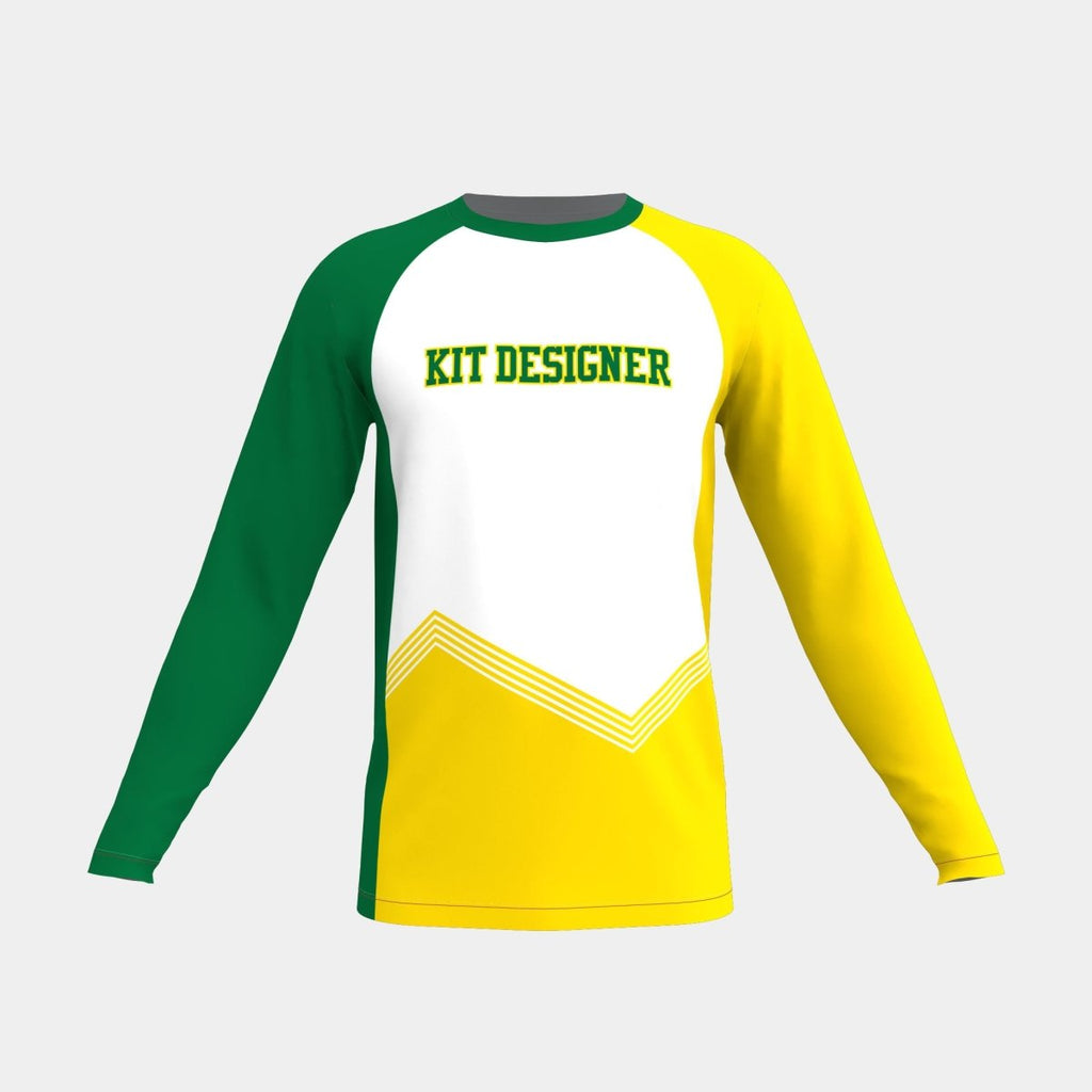 Design 3 Men's Long Sleeve Shirt - Kit Designer
