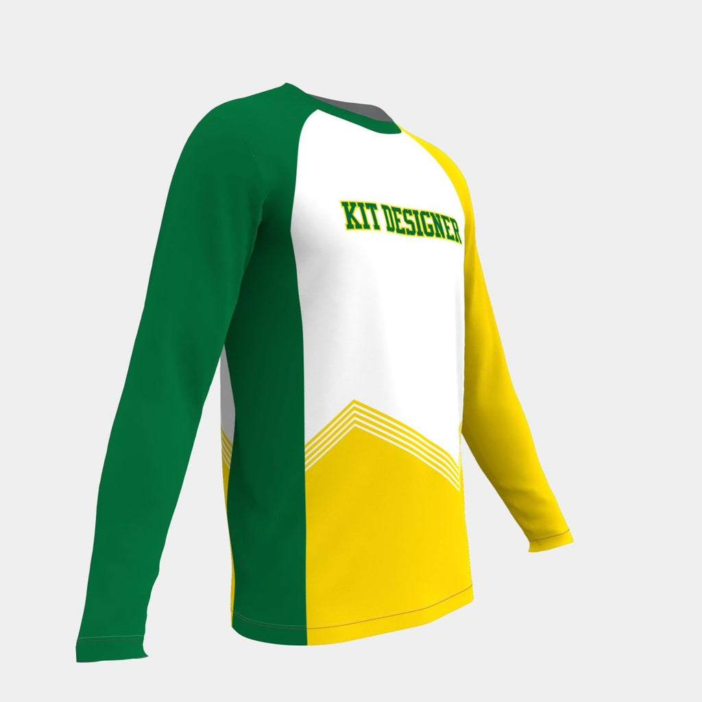 Design 3 Men's Long Sleeve Shirt - Kit Designer
