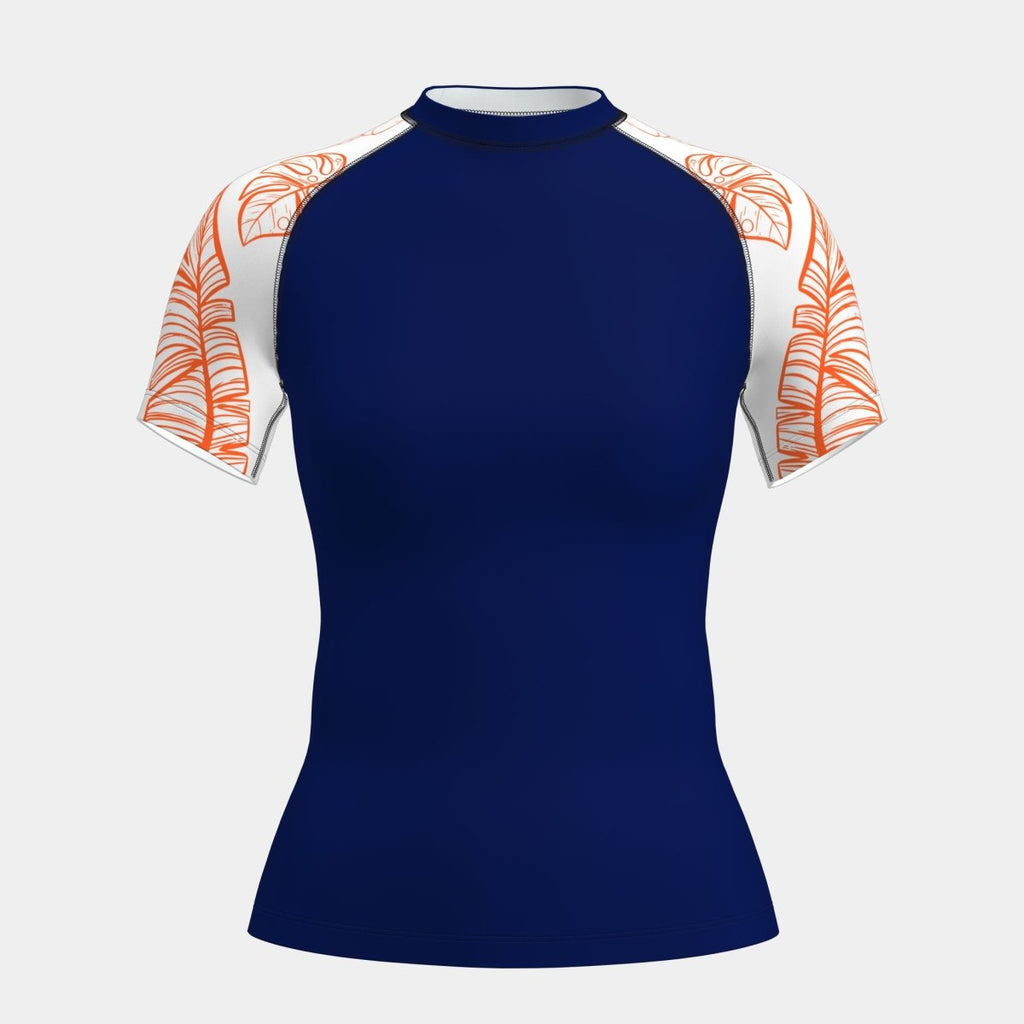 Design 3 Women's Rash Guard Short Sleeve - Kit Designer